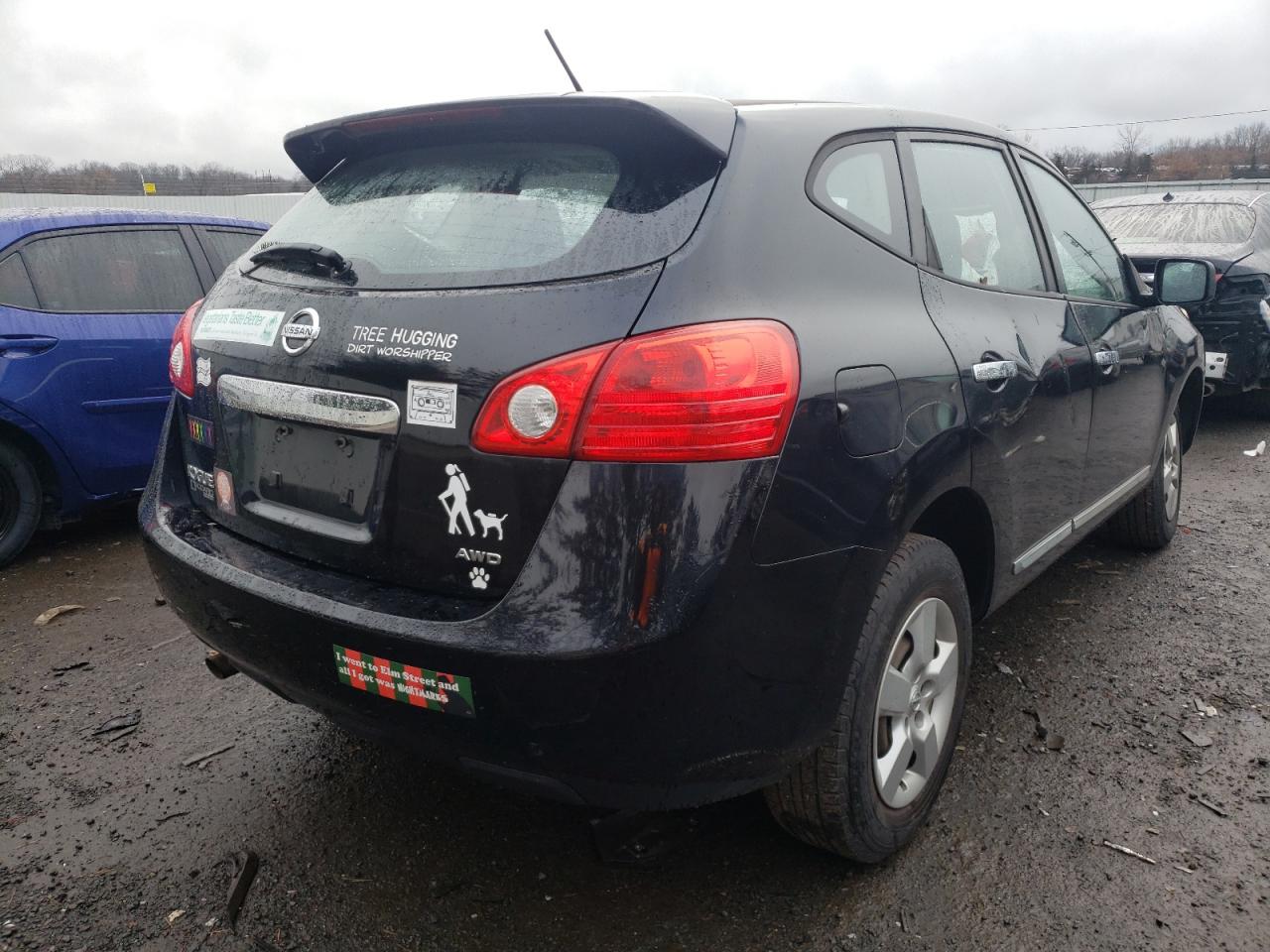 Obraz 3 z 2012 NISSAN ROGUE S 2012 z VIN JN8AS5MV5CW717257