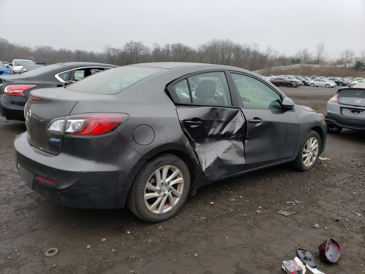 Image 3 of 2012 MAZDA 3 I 2012 with VIN JM1BL1W85C1615595