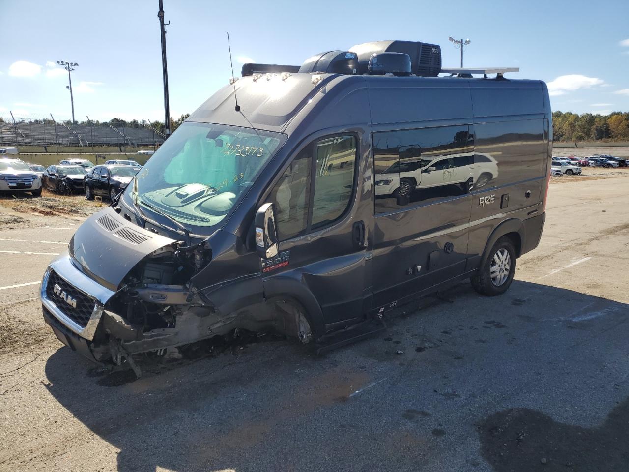 Obraz 1 z 2022 RAM PROMASTER 1500 1500 HIGH 2021 z VIN 3C6LRVBG0ME520777