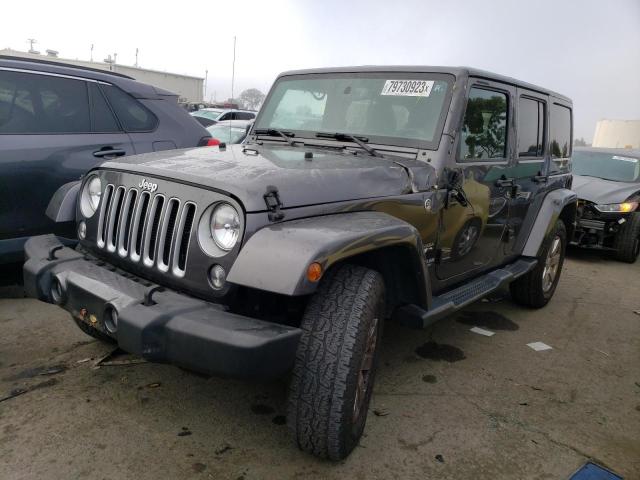 Image 1 of 2016 JEEP WRANGLER UNLIMITED SAHARA 2016 with VIN 1C4HJWEG0GL217548