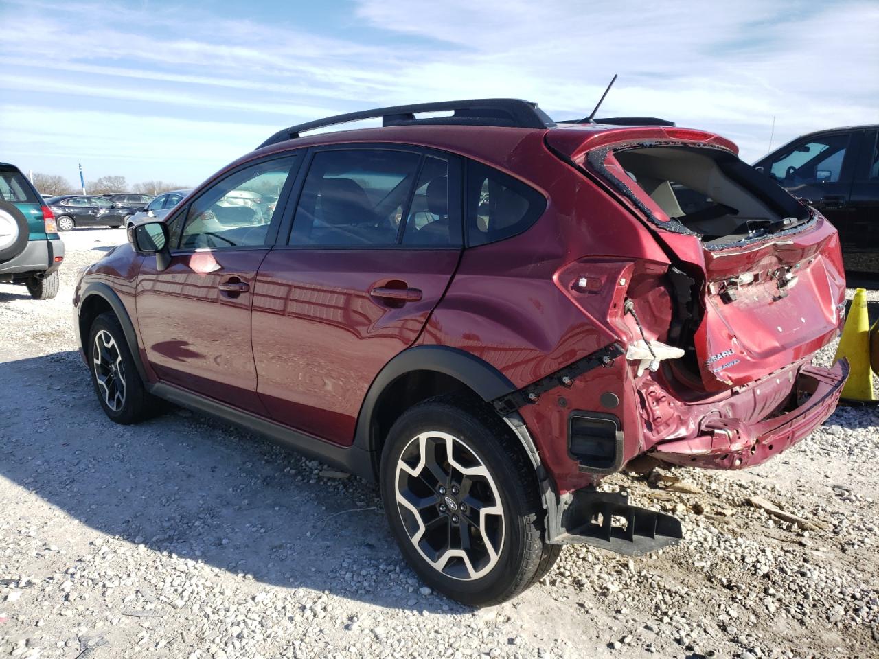 Image 2 of 2017 SUBARU CROSSTREK PREMIUM 2017 with VIN JF2GPABC9H8269698