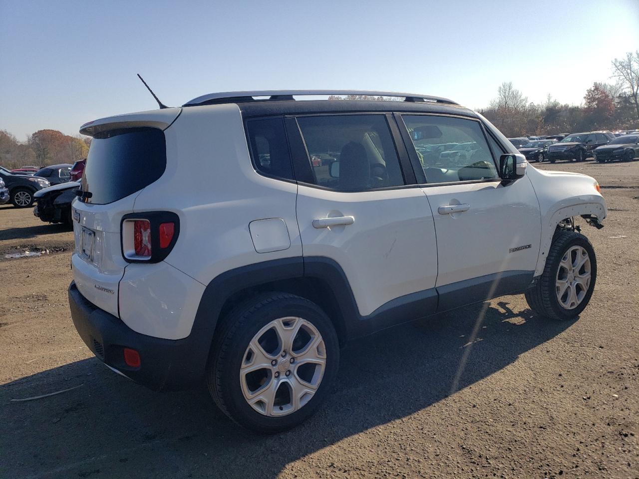 Image 3 of 2017 JEEP RENEGADE LIMITED 2017 with VIN ZACCJBDB8HPF84798