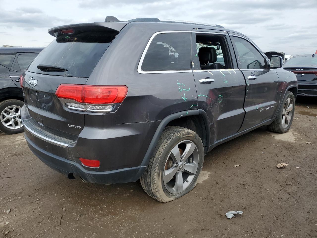 Obraz 3 z 2014 JEEP GRAND CHEROKEE LIMITED 2014 z VIN 1C4RJFBG8EC321856