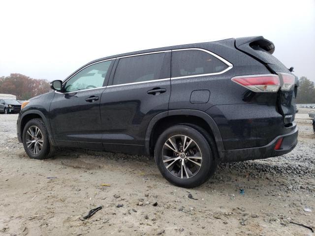 Image 2 of 2016 TOYOTA HIGHLANDER XLE 2016 with VIN 5TDKKRFH4GS120556