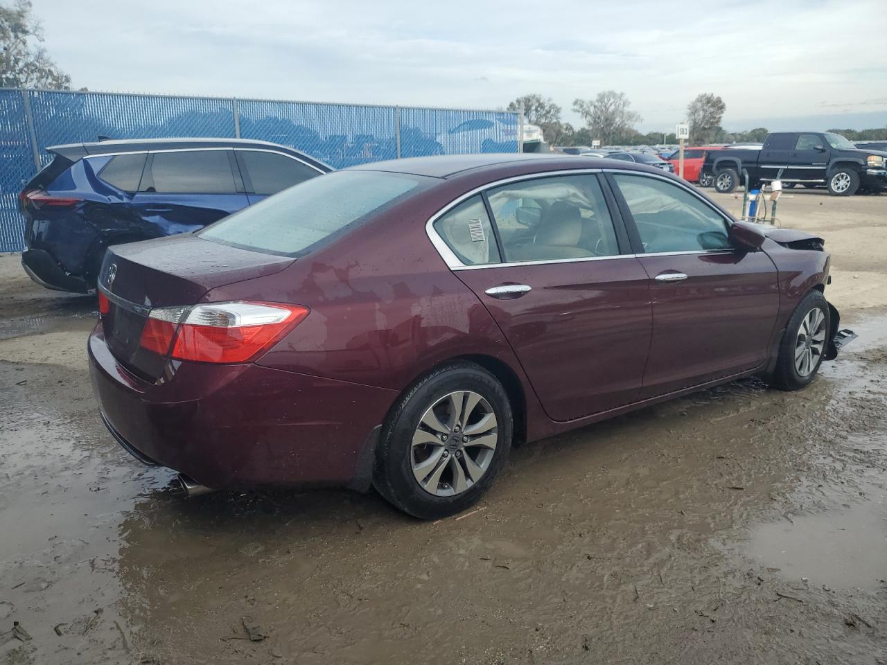 Изображение 3 2014 HONDA ACCORD LX 2014 с VIN 1HGCR2F34EA272456