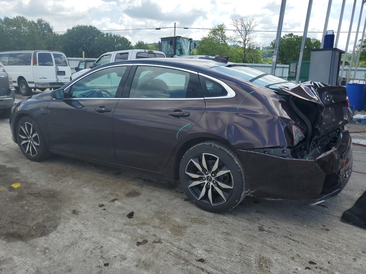 Image 2 of 2020 CHEVROLET MALIBU RS 2020 with VIN 1G1ZG5ST1LF026303