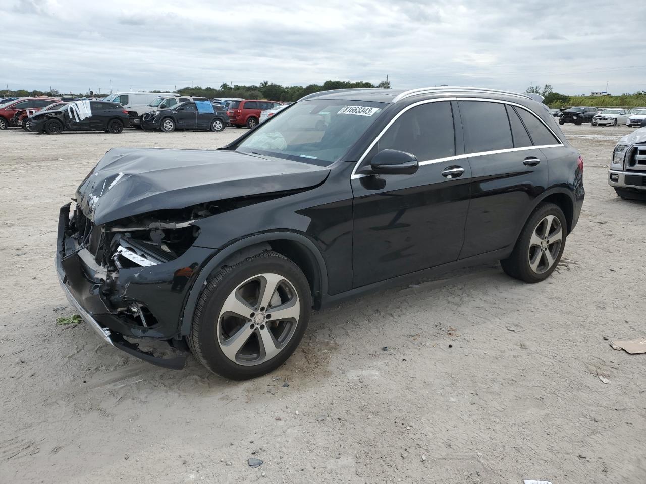 Image 1 of 2017 MERCEDES-BENZ GLC 300 2017 with VIN WDC0G4JB2HF191524