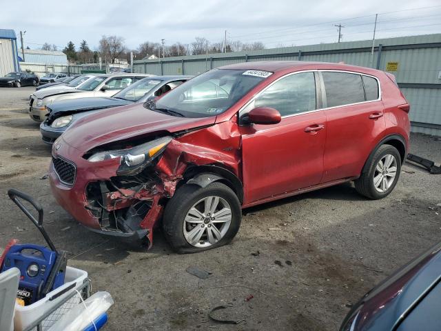 Image 1 of 2018 KIA SPORTAGE LX 2018 with VIN KNDPMCAC2J7399905