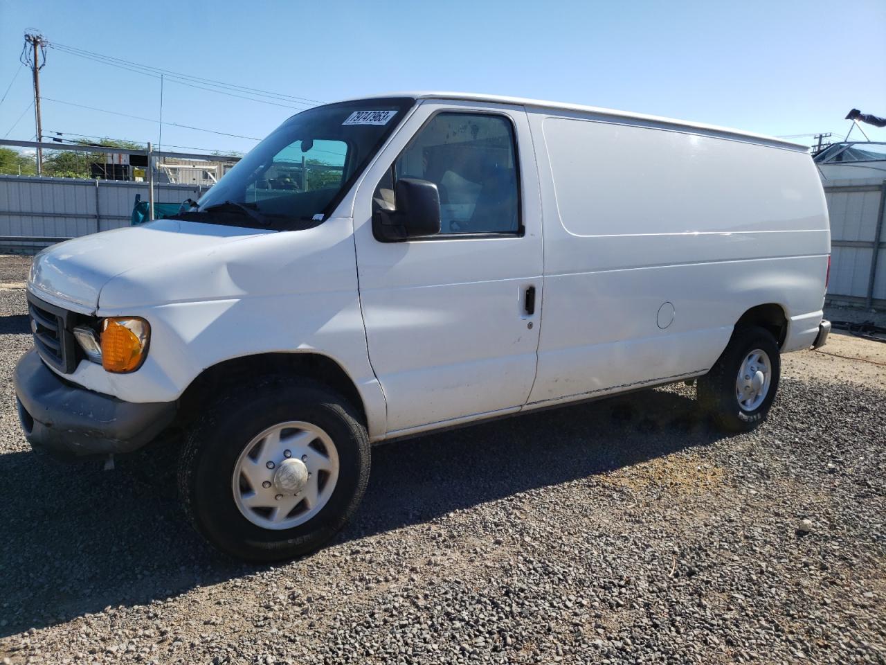 Image 1 of 2007 FORD ECONOLINE E250 VAN 2007 with VIN 1FTNE24W07DA68870