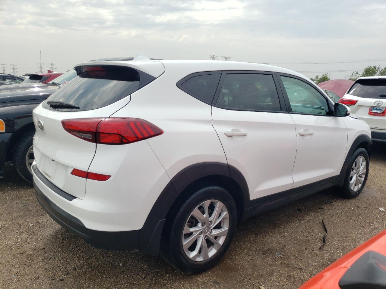 Image 3 of 2020 HYUNDAI TUCSON SE 2020 with VIN KM8J23A48LU147676