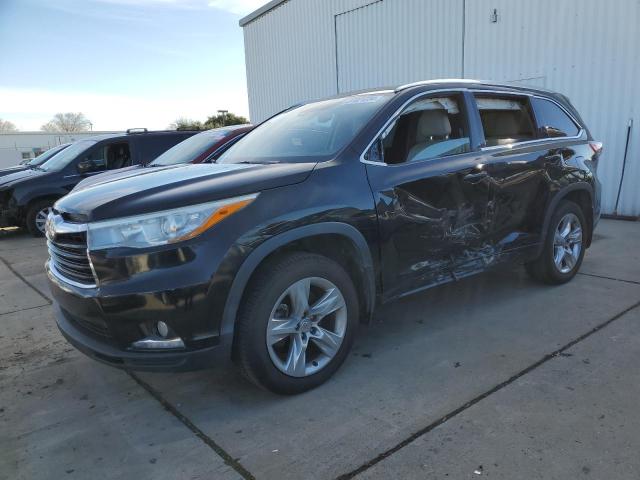 Obraz 1 z 2015 TOYOTA HIGHLANDER LIMITED 2015 z VIN 5TDDKRFH7FS193363