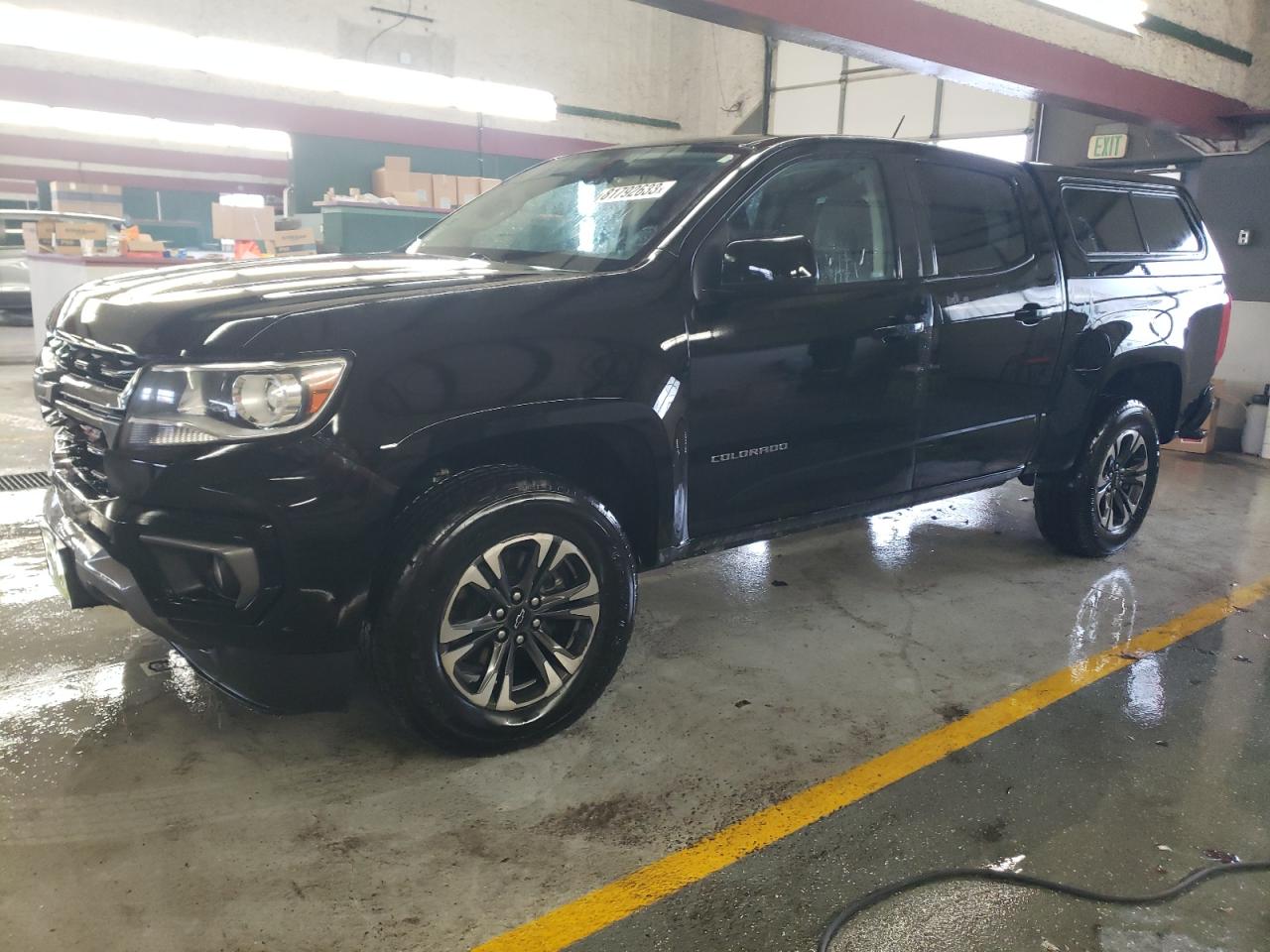 Image 1 of 2021 CHEVROLET COLORADO Z71 2021 with VIN 1GCGTDENXM1154426
