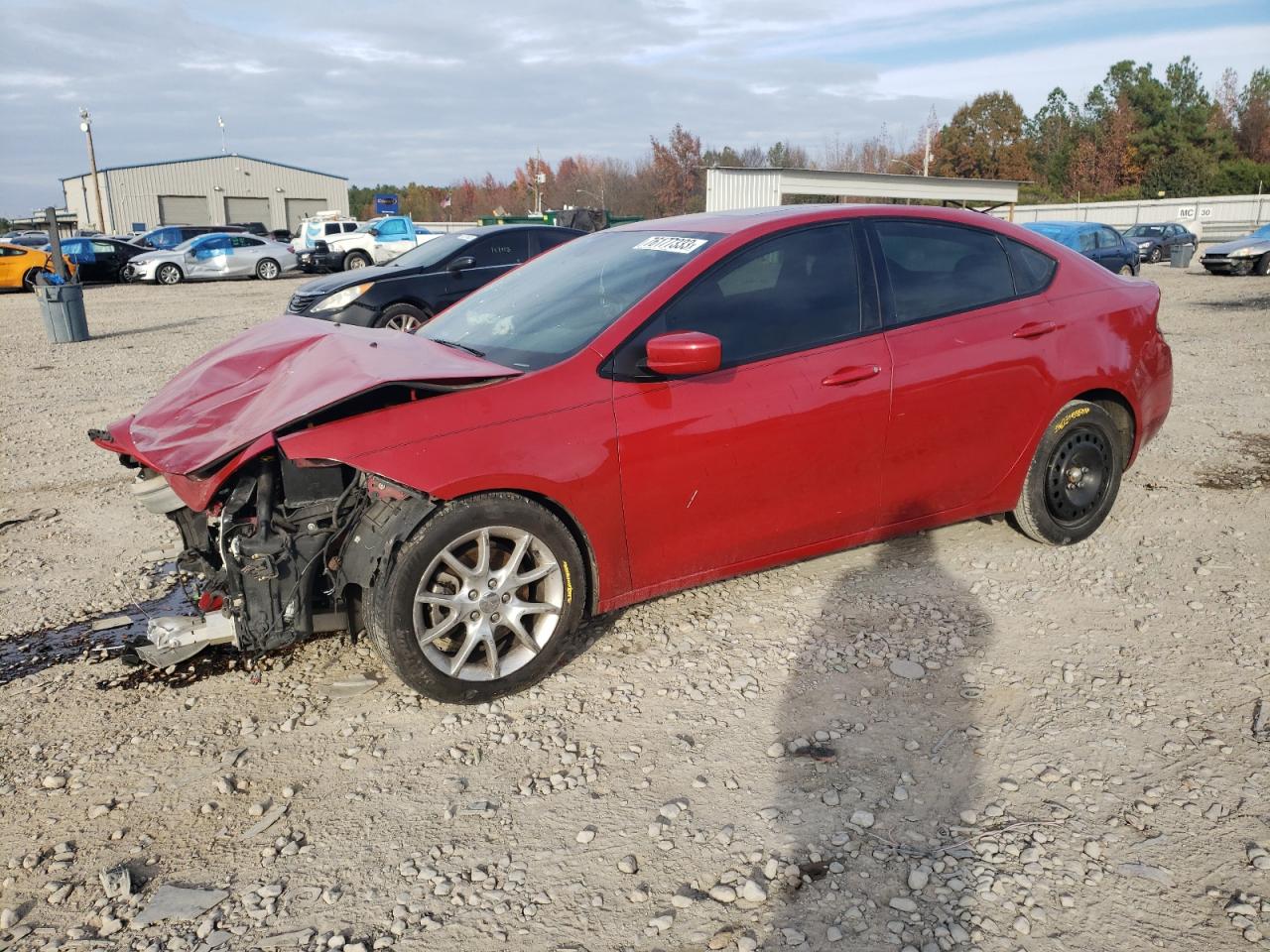 Image 1 of 2013 DODGE DART SXT 2013 with VIN 1C3CDFBA5DD268670