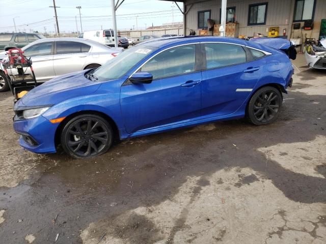 Image 1 of 2021 HONDA CIVIC SPORT 2021 with VIN 2HGFC2F84MH553795