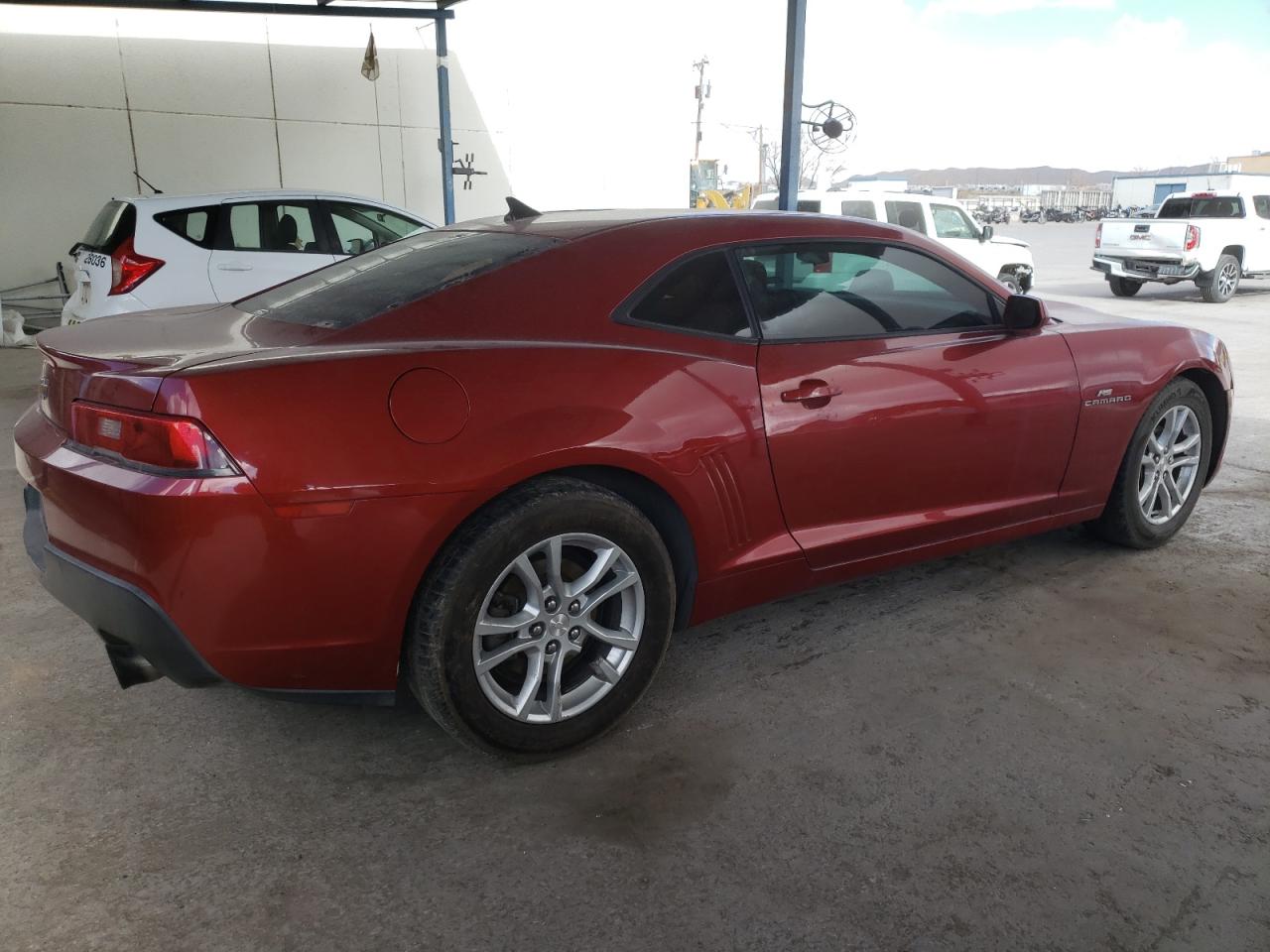 Image 3 of 2014 CHEVROLET CAMARO LS 2014 with VIN 2G1FE1E36E9152908
