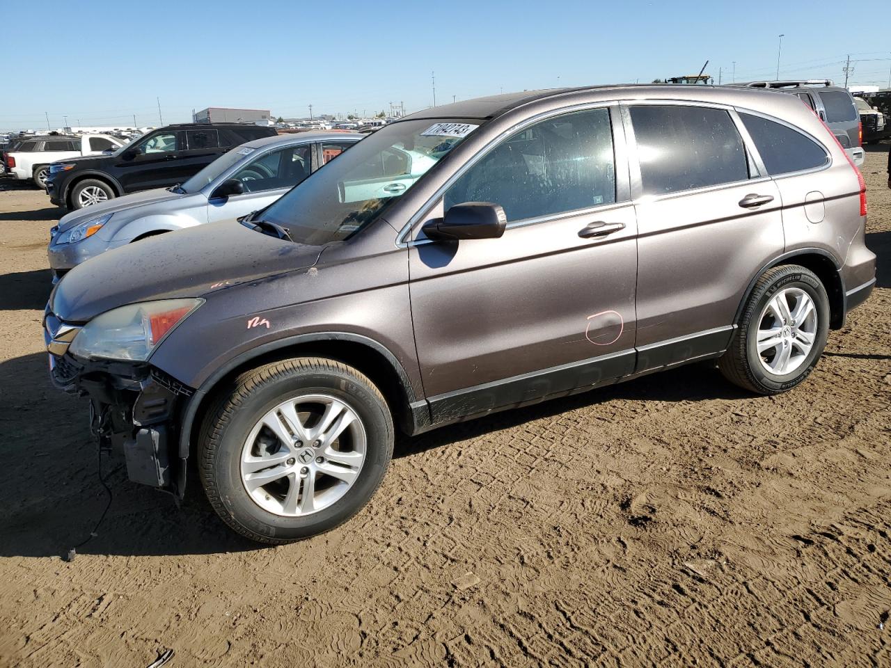 Image 1 of 2011 HONDA CR-V EXL 2011 with VIN 5J6RE4H77BL093340