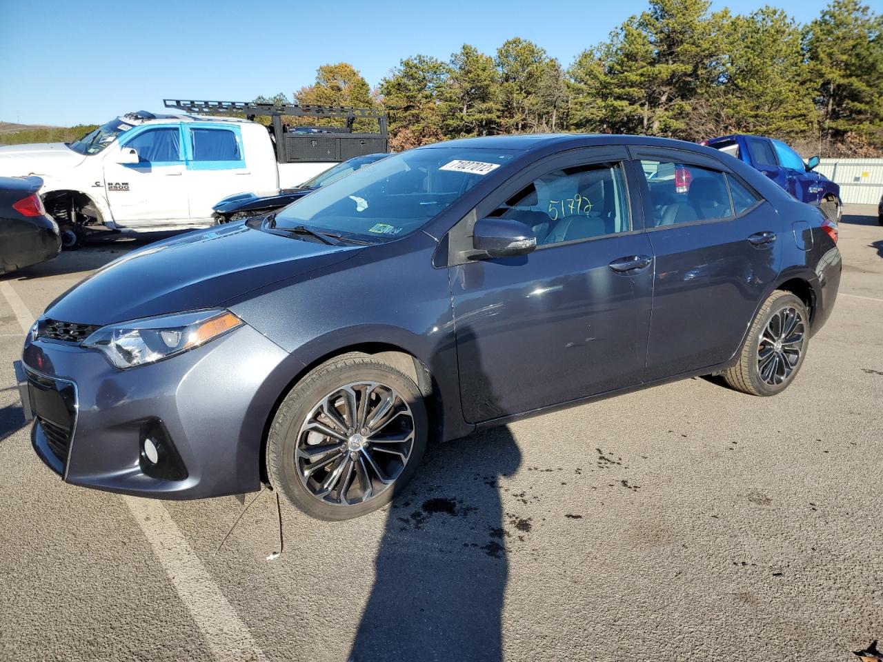 Image 1 of 2015 TOYOTA COROLLA L 2015 with VIN 2T1BURHE1FC382250