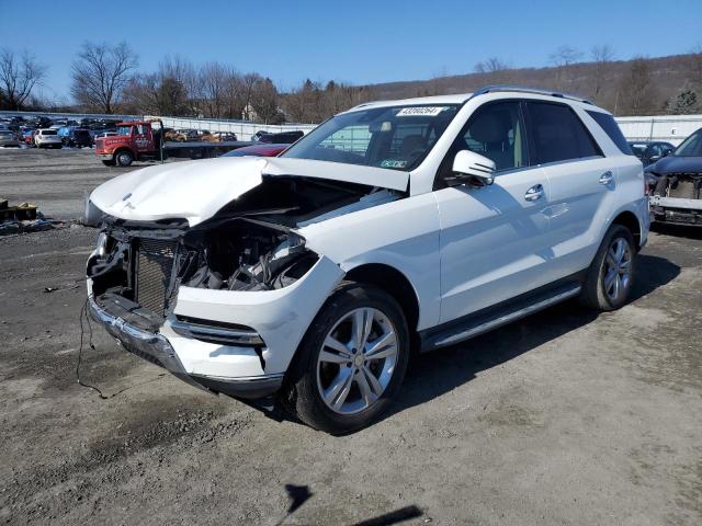 Image 1 of 2015 MERCEDES-BENZ ML 350 4MATIC 2015 with VIN 4JGDA5HB1FA526069