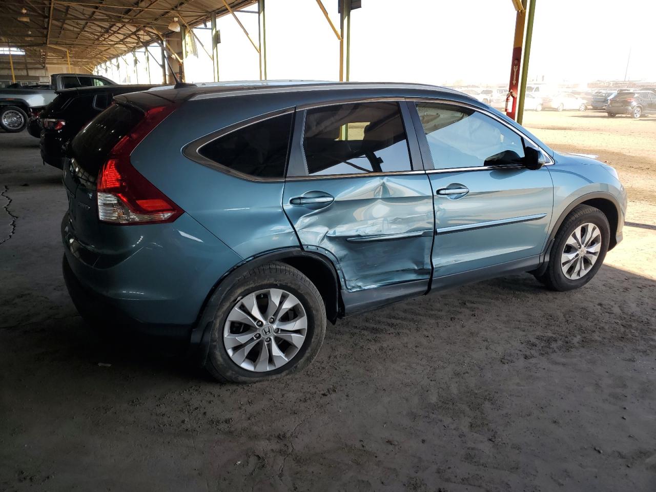 Image 3 of 2014 HONDA CR-V EXL 2014 with VIN 2HKRM4H79EH674243
