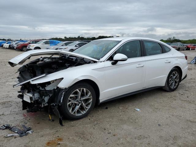 Image 1 of 2022 HYUNDAI SONATA SEL 2022 with VIN KMHL64JA5NA205255