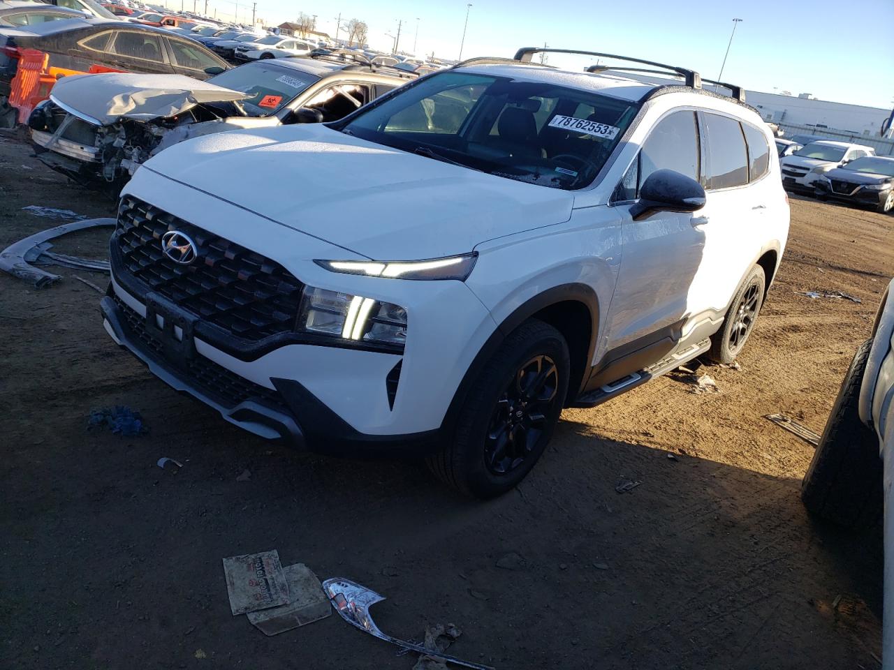 Изображение 1 2022 HYUNDAI SANTA FE SEL 2022 с VIN 5NMS6DAJ8NH461802