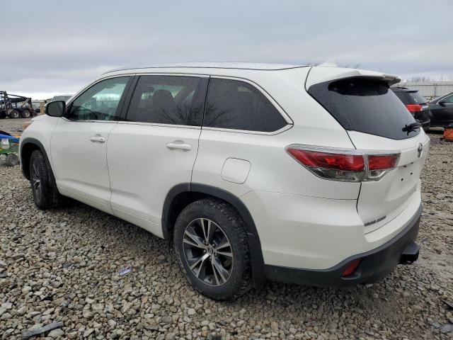 Изображение 2 2016 TOYOTA HIGHLANDER XLE 2016 с VIN 5TDJKRFH4GS233709