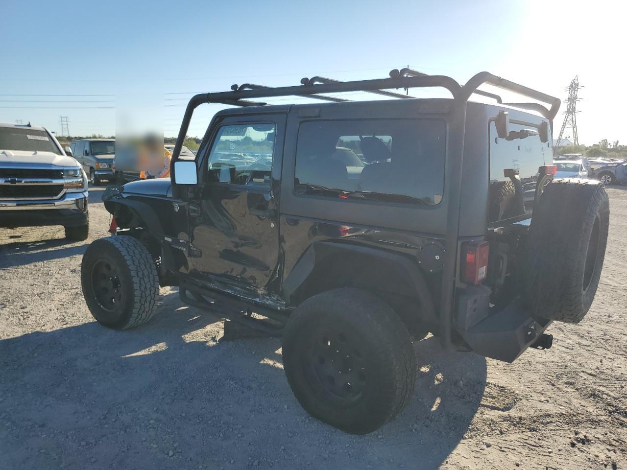 Image 2 of 2013 JEEP WRANGLER SPORT 2013 with VIN 1C4AJWAG4DL594886