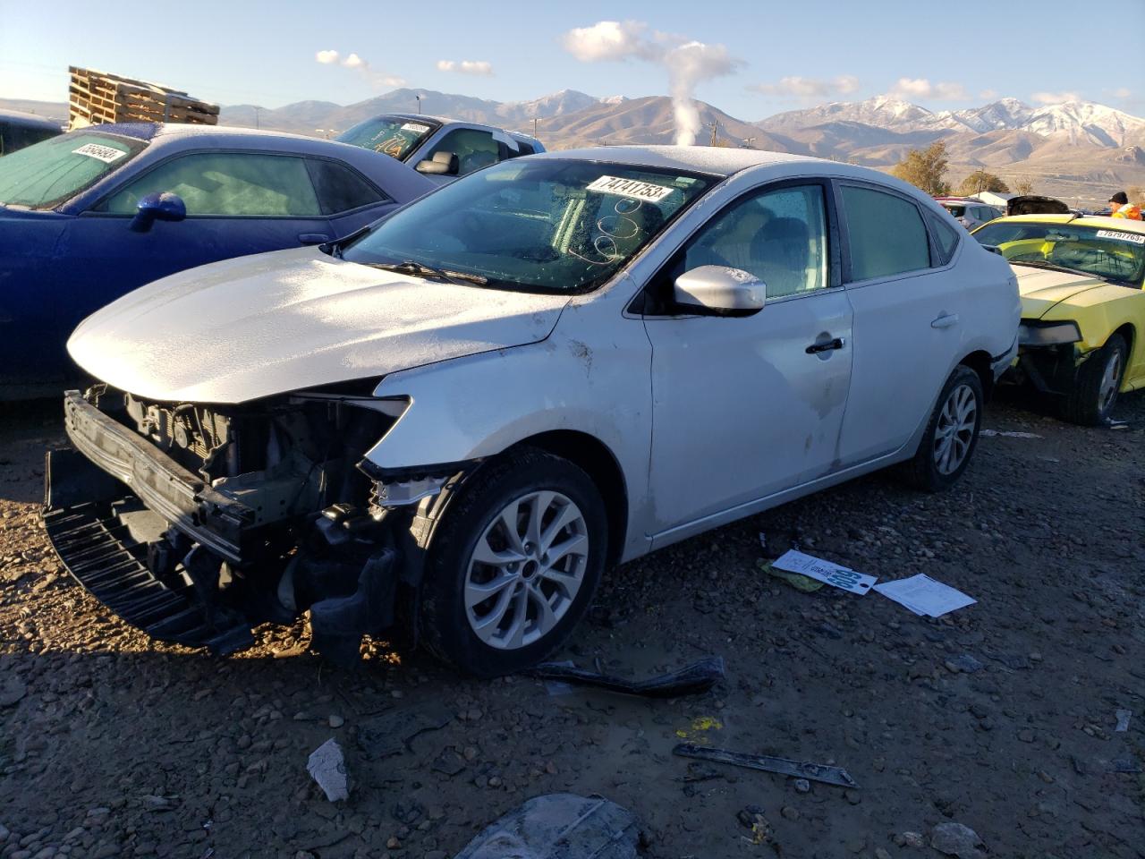 Изображение 1 2019 NISSAN SENTRA S 2019 с VIN 3N1AB7AP0KY307120