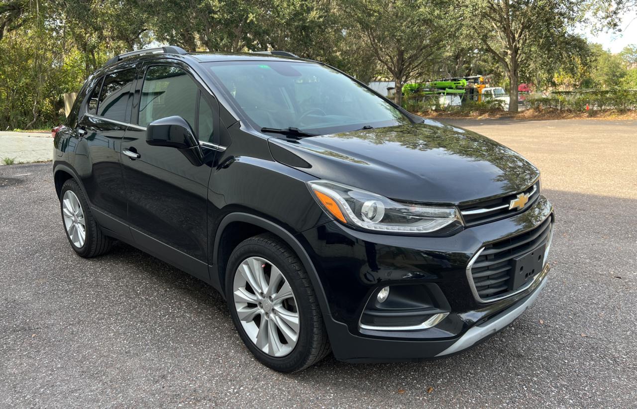 Image 1 of 2017 CHEVROLET TRAX PREMIER 2017 with VIN 3GNCJMSB2HL190695