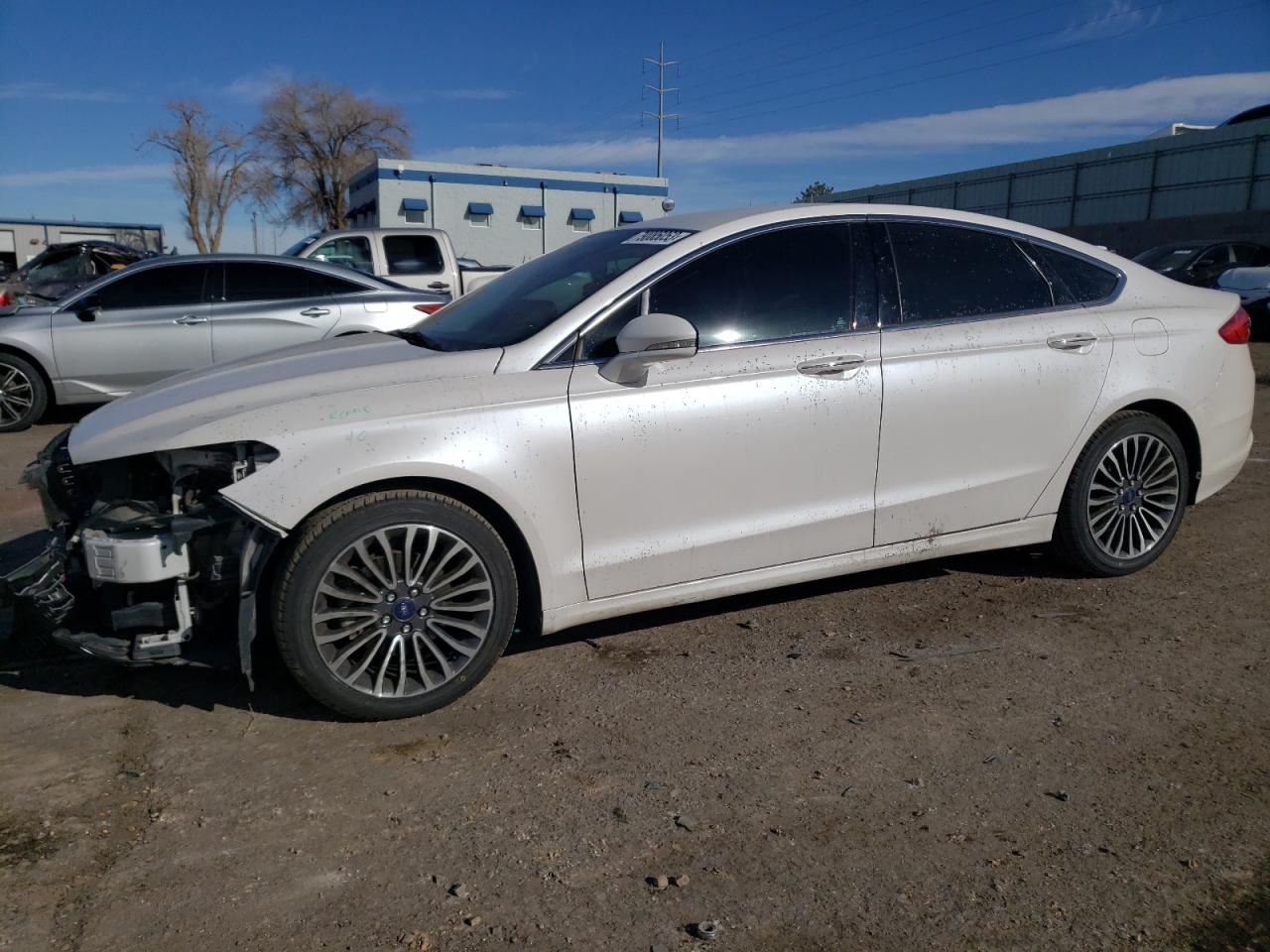 Изображение 1 2017 FORD FUSION SE 2017 с VIN 3FA6P0HDXHR190274