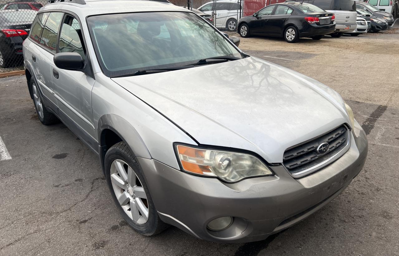 Obraz 1 z 2006 SUBARU LEGACY OUTBACK 2.5I 2006 z VIN 4S4BP61CX66333842