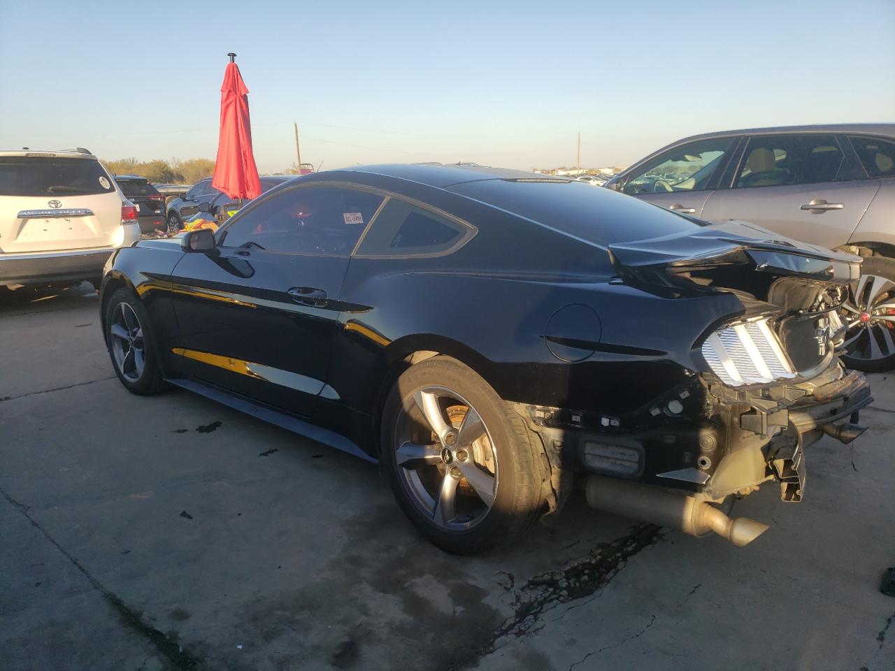 Image 2 of 2015 FORD MUSTANG  2015 with VIN 1FA6P8AM7F5377173
