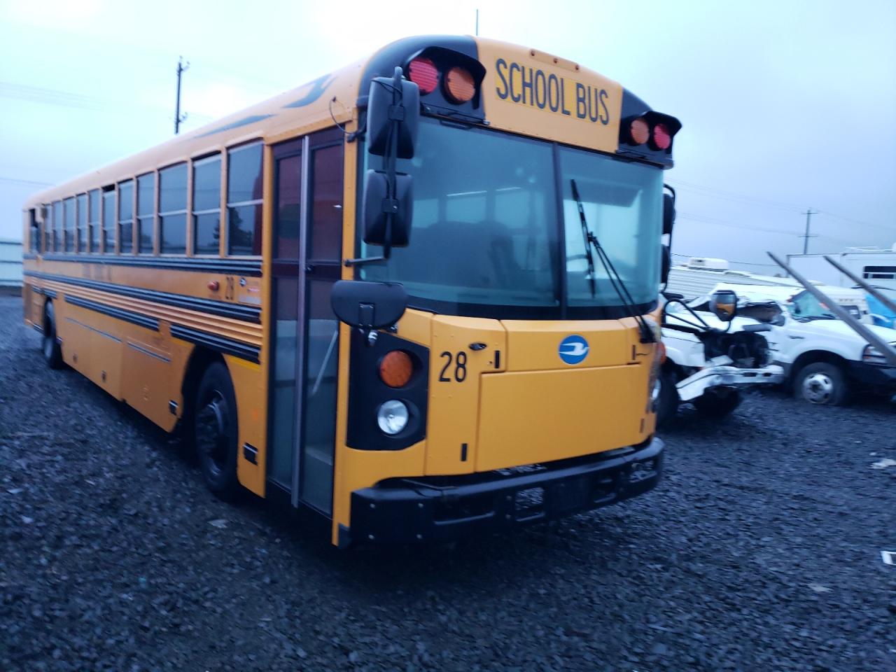 Obraz 1 z 2015 BLUE BIRD SCHOOL BUS / TRANSIT BUS  2015 z VIN 1BABNBCA3FF306099
