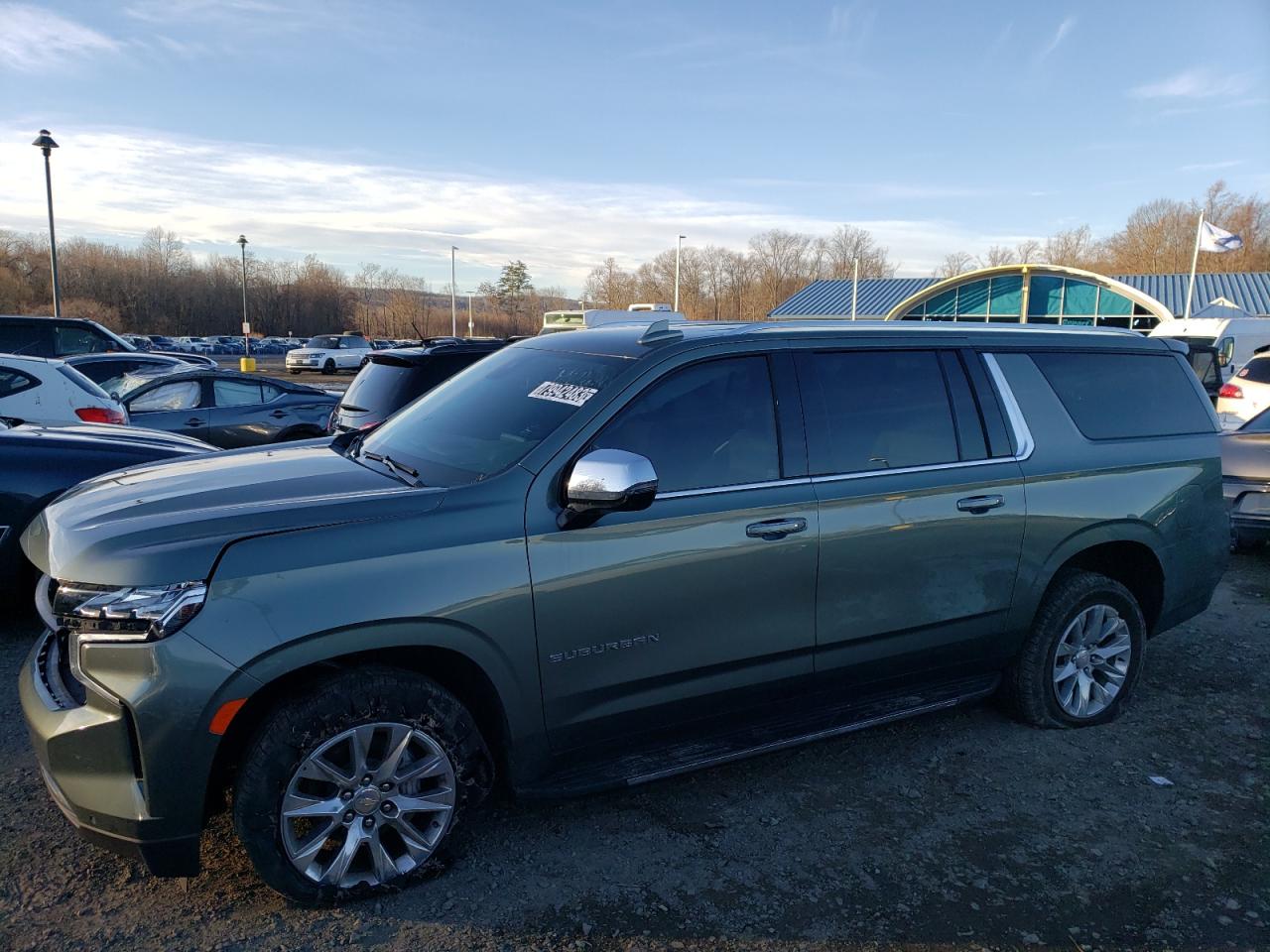 Image 1 of 2023 CHEVROLET SUBURBAN C1500 PREMIER 2023 with VIN 1GNSCFKD3PR138566
