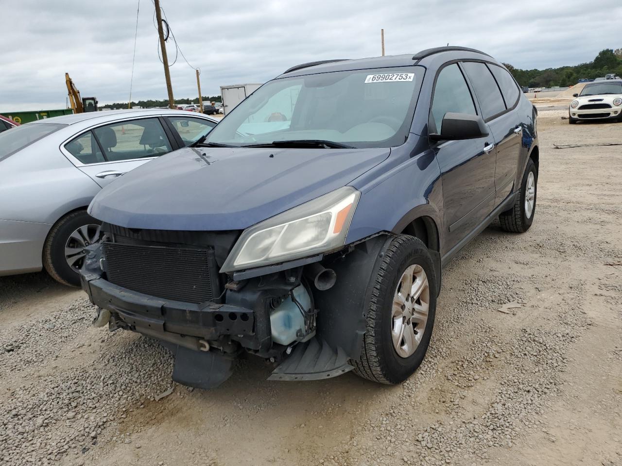 Изображение 1 Chevrolet Traverse Ls 2013 с VIN 1GNKRFED7DJ103663