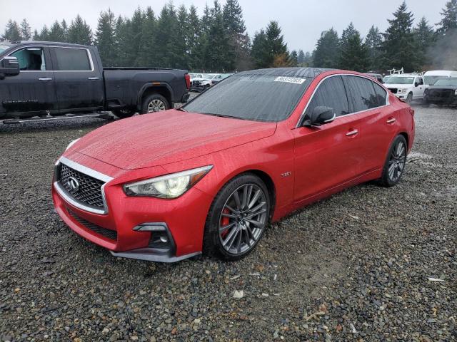 Image 1 of 2020 INFINITI Q50 RED SPORT 400 2020 with VIN JN1FV7AP2LM630196