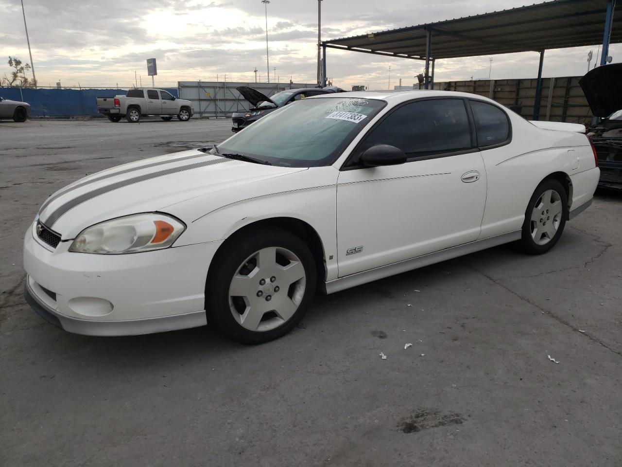 Image 1 of 2006 CHEVROLET MONTE CARLO SS 2006 with VIN 2G1WL15C369376256