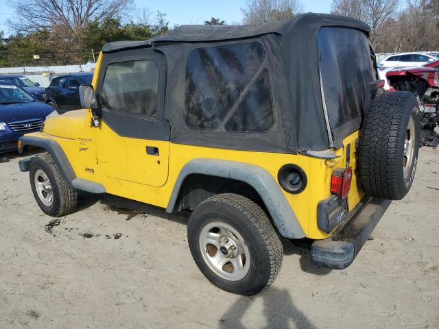 Image 2 of 2000 JEEP WRANGLER / TJ SPORT 2000 with VIN 1J4FA49S5YP779881