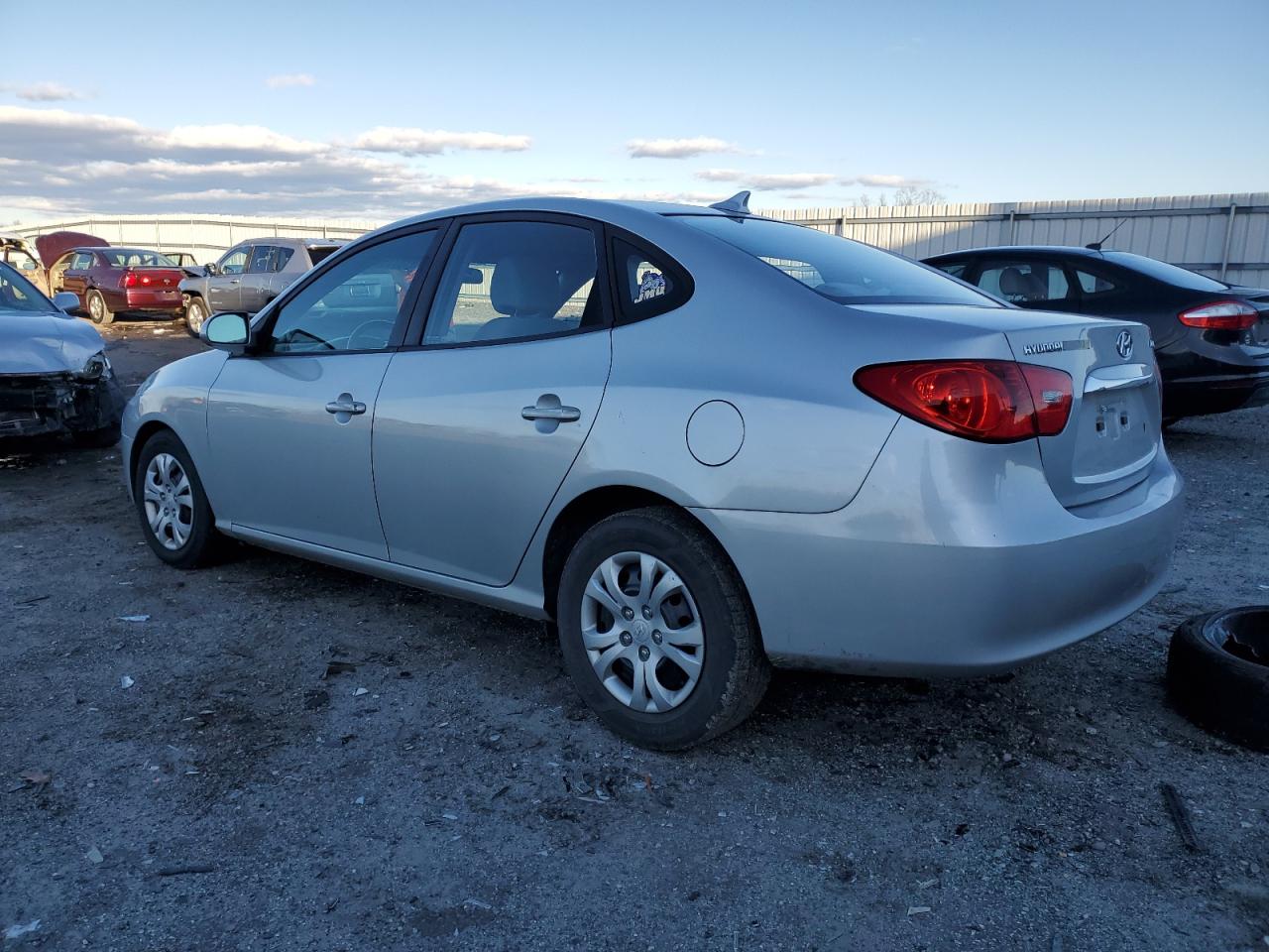Image 2 of 2010 HYUNDAI ELANTRA BLUE 2010 with VIN KMHDU4AD4AU136779