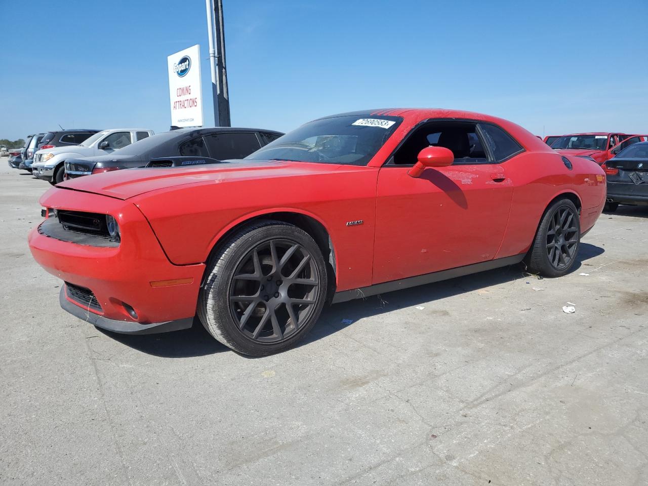 Image 1 of 2016 DODGE CHALLENGER R/T 2016 with VIN 2C3CDZBT4GH157716