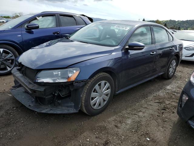 Image 1 of 2012 VOLKSWAGEN PASSAT S 2012 with VIN 1VWAP7A34CC067203