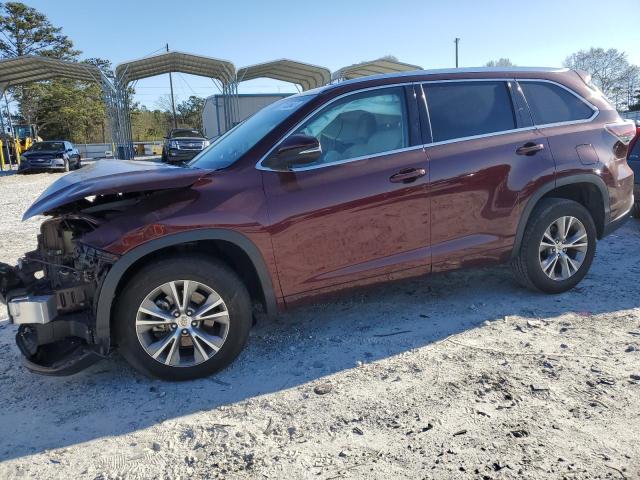 Obraz 1 z 2014 TOYOTA HIGHLANDER XLE 2014 z VIN 5TDKKRFH7ES018665