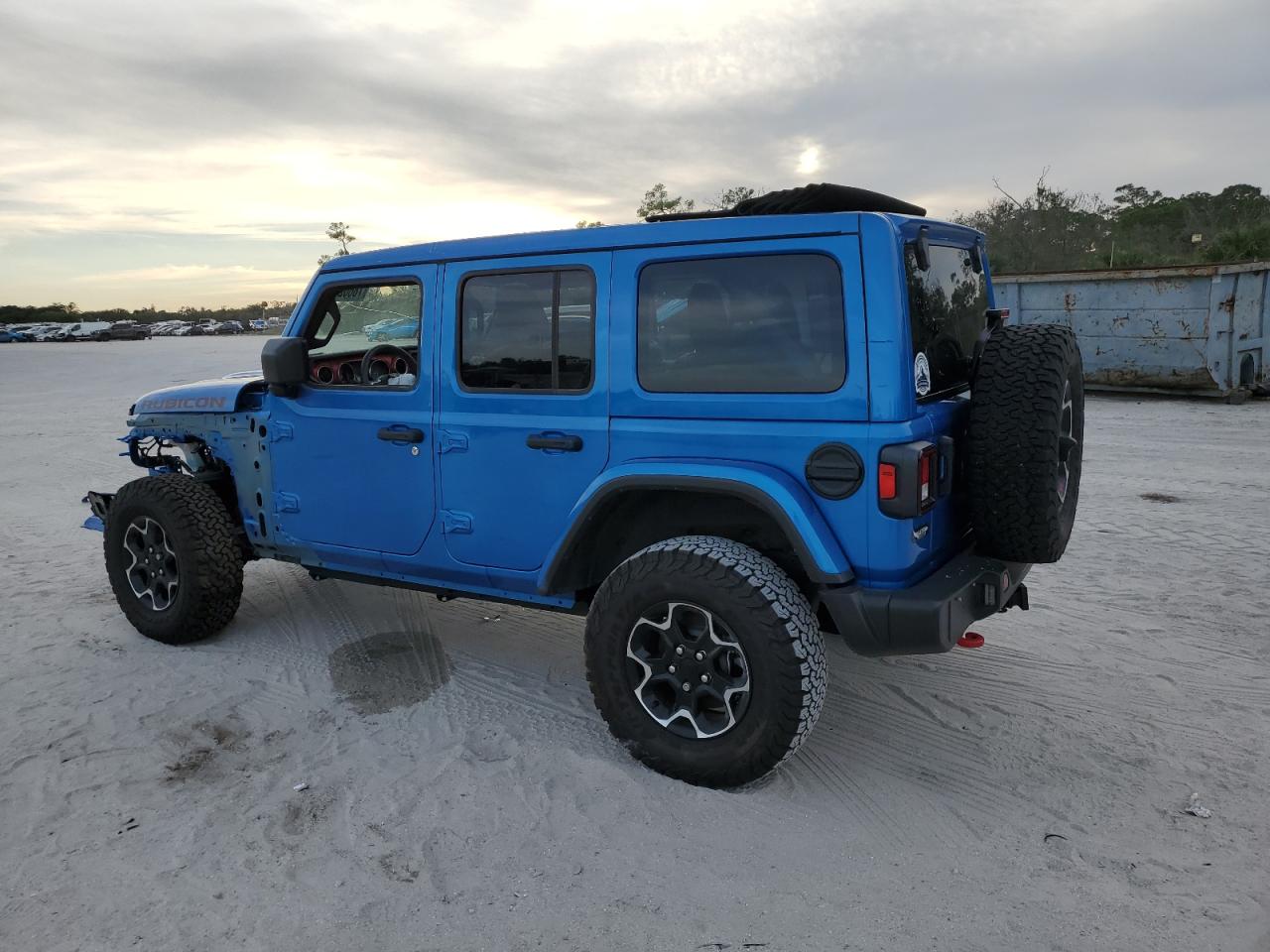 Изображение 2 2023 JEEP WRANGLER RUBICON 2023 с VIN 1C4HJXFG6PW657776