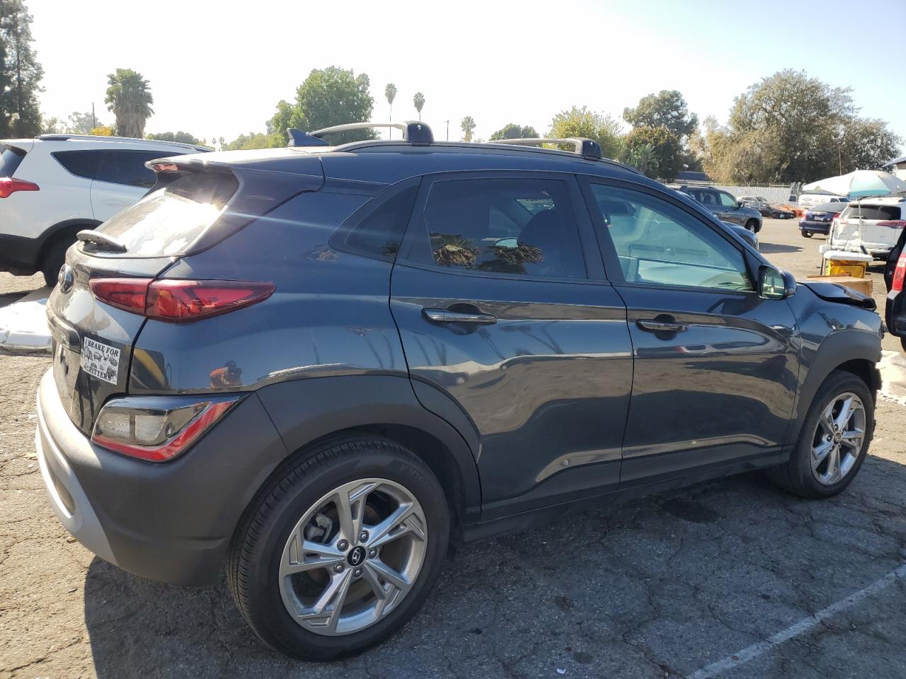 Image 3 of 2022 HYUNDAI KONA SEL 2022 with VIN KM8K62AB5NU767048