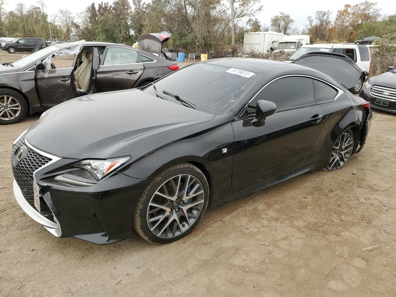 Image 1 of 2015 LEXUS RC 350 2015 with VIN JTHSE5BC4F5003153
