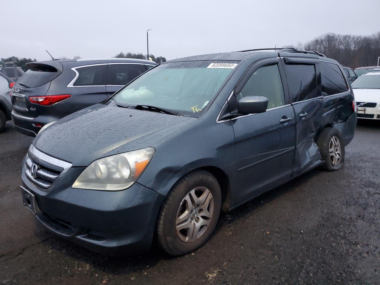Obraz 1 z 2005 HONDA ODYSSEY EX 2005 z VIN 5FNRL38455B404024