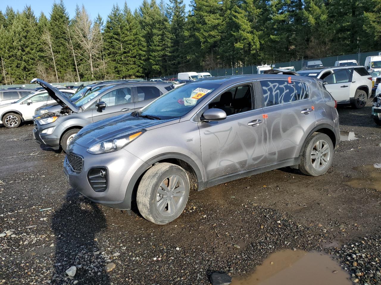Image 1 of 2017 KIA SPORTAGE LX 2017 with VIN KNDPMCAC5H7276822