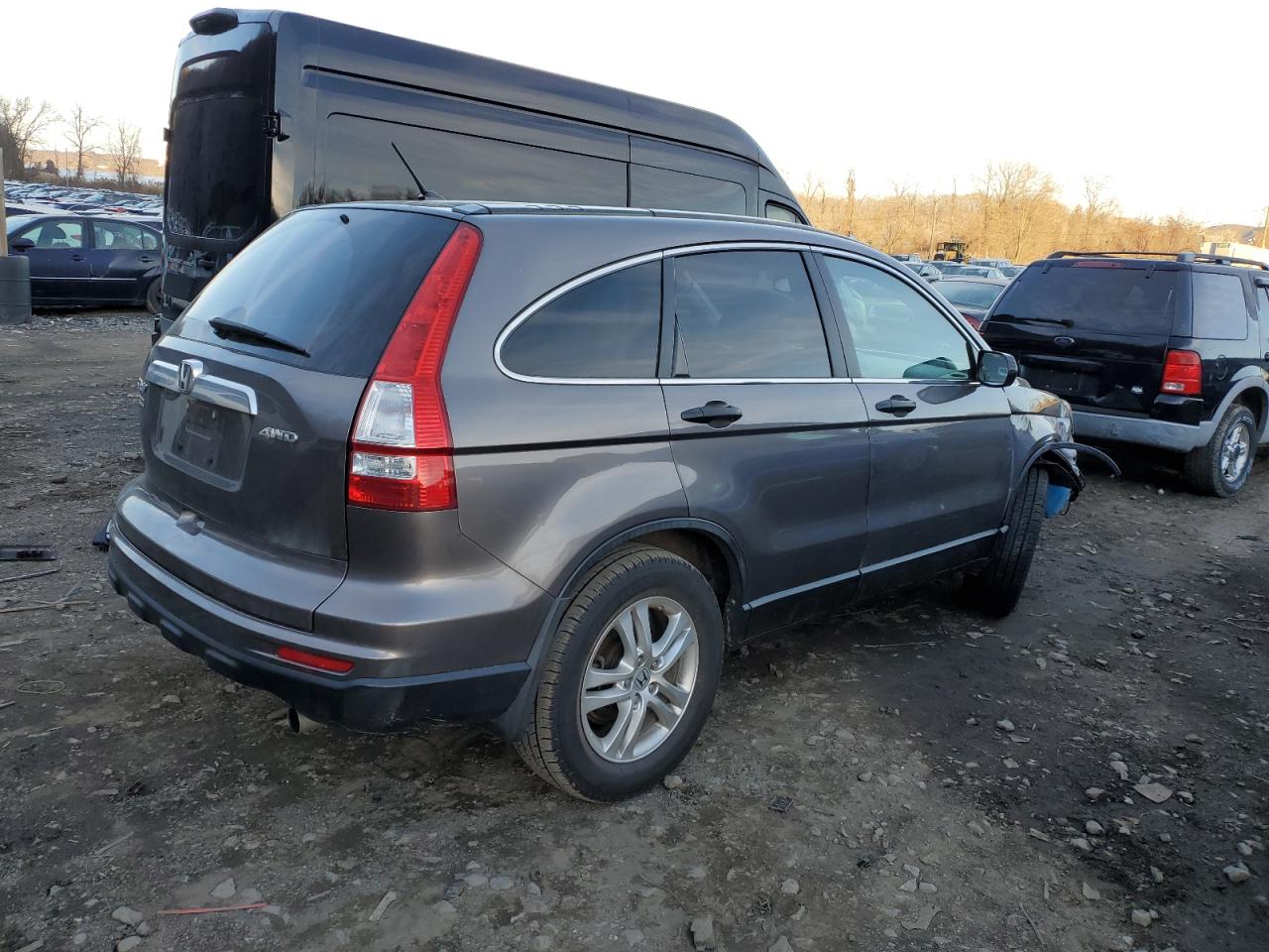 Image 3 of 2010 HONDA CR-V EX 2010 with VIN 5J6RE4H53AL043337