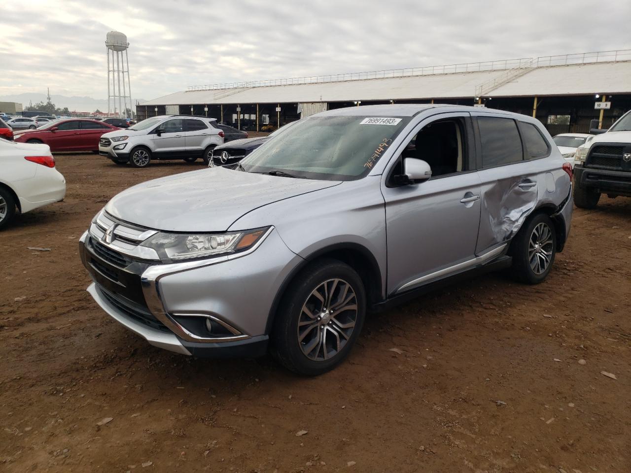Image 1 of 2017 MITSUBISHI OUTLANDER SE 2017 with VIN JA4AZ3A35HZ026289