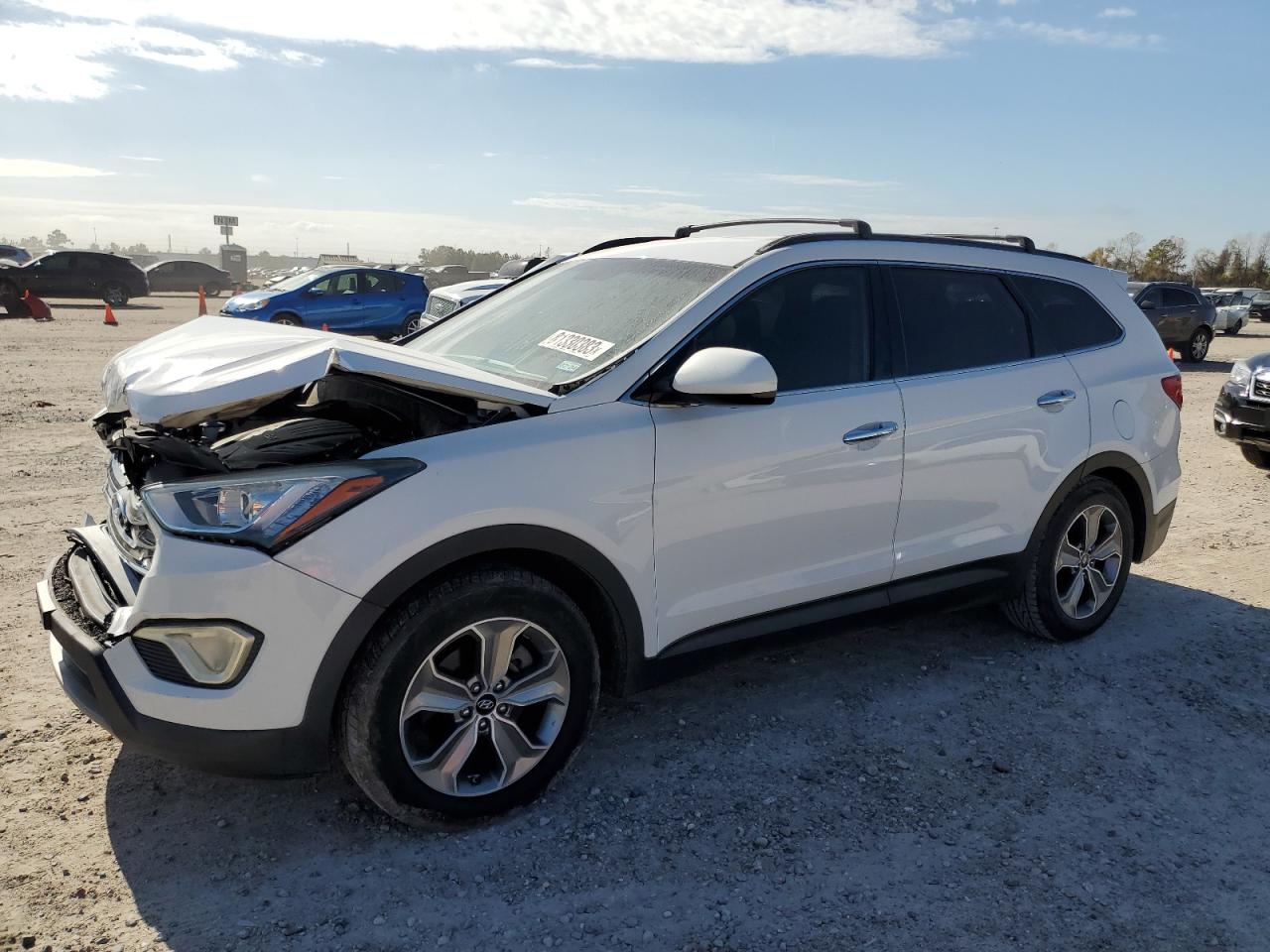 Image 1 of 2013 HYUNDAI SANTA FE GLS 2013 with VIN KM8SM4HF0DU002953
